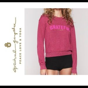 Spiritual Gangster Grateful Savasana Pullover -BNWT
